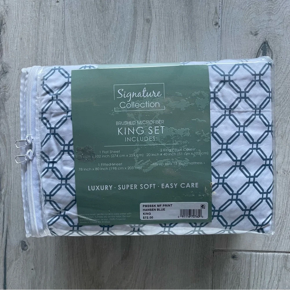 King Sheet Set - Picture 2 of 2